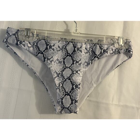 SHEKINI Womens Swimsuit 2-Piece Push Up Halter Bandage Bikini Set Snake Print XS - Picture 3 of 11